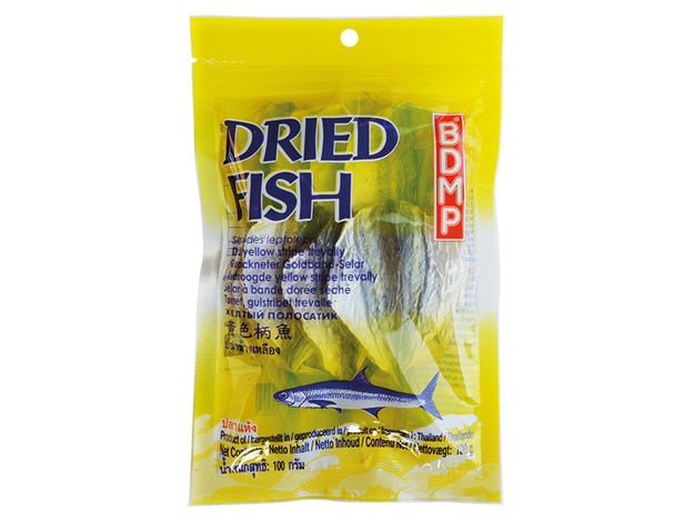 Dried Yellow Stripe Trevally