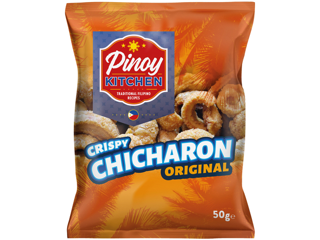Pinoy Kitchen Crunchy Chicharon chips Original 50 g