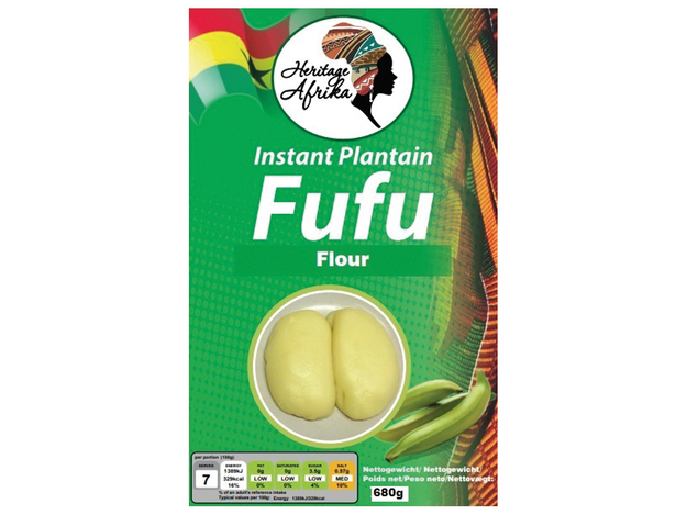 Instant Plantain Fufu Mehl