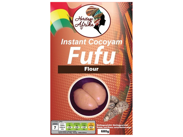 Instant Cocoyam Fufu Meel