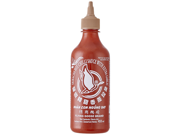 Sriracha Chilisaus met Knoflook