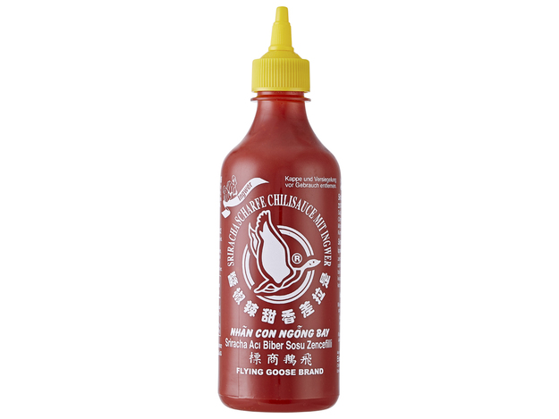 Sriracha Chilisaus met Gember