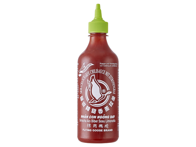 Sriracha Chilisauce mit Zitronengras