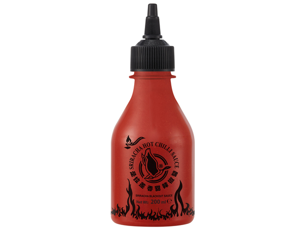 Sriracha Chilisauce Black Out