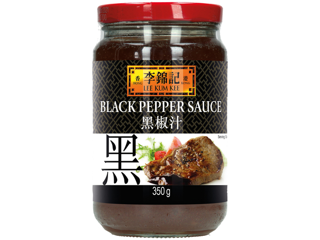 Schwarze Pfeffer Sauce