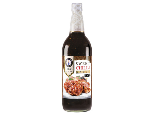 Chilisaus zoet zwart THAI D. fl 730 ml