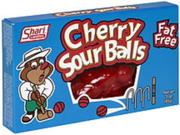 SHARI CANDIES cherry sour balls