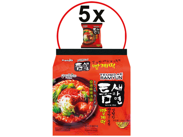 Instant Noodles Teumsae Ramyun Hot&Spicy