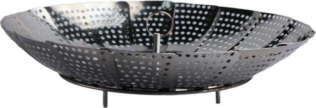 Steam basket foldable stn.lss. steel23cm