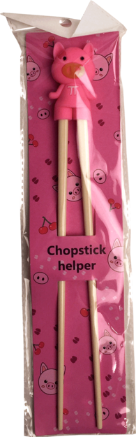 Chopsticks with chopstick aid - Big 1 pc