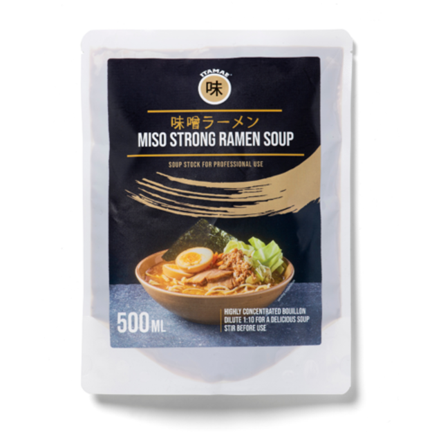 Miso Strong Ramen Kombu Soup 500 ml