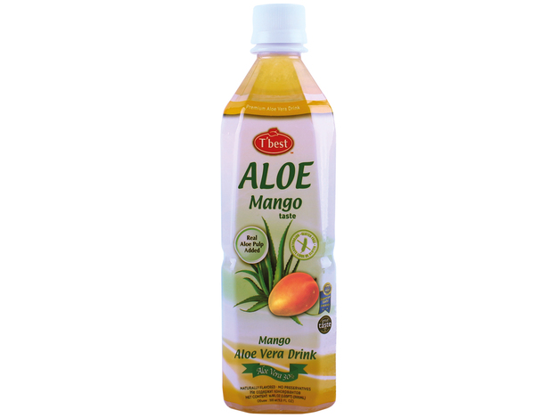 Aloe Vera Getränk mit Mango