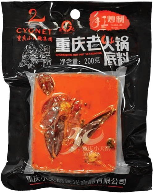Assaisonnement pour Hot Pot Cygnet Chongqing 400 g