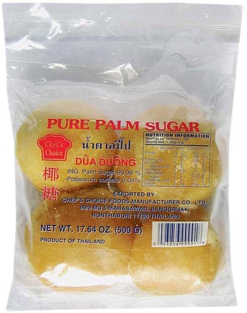 Chef's Choice Disques de sucre de palme 500 g