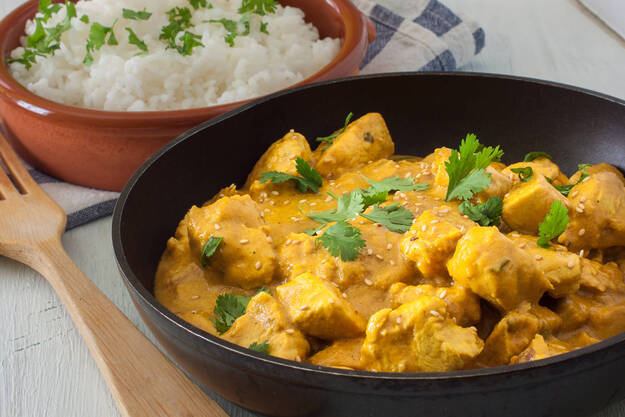 Poulet au curry